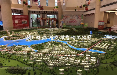 宜春市奥园建筑模型